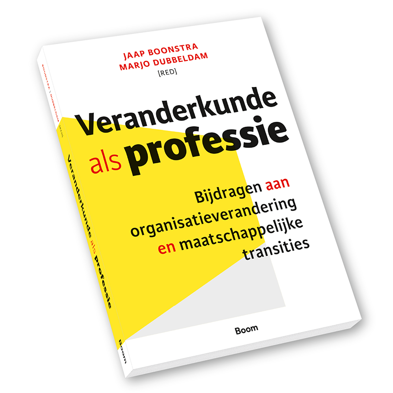 Boek Veranderkunde als professie Jaap Boonstra en Marjo Dubbeldam [Red] isbn 9789024470792 liggend