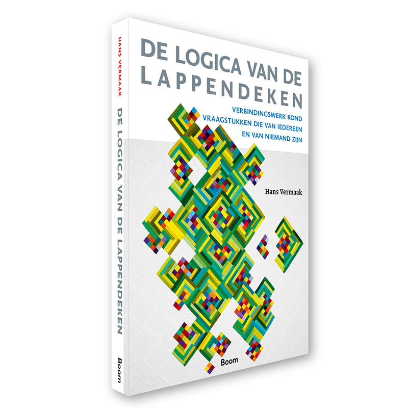 Boek De logica van de lappendeken Hans Vermaak isbn 9789024456383 staand