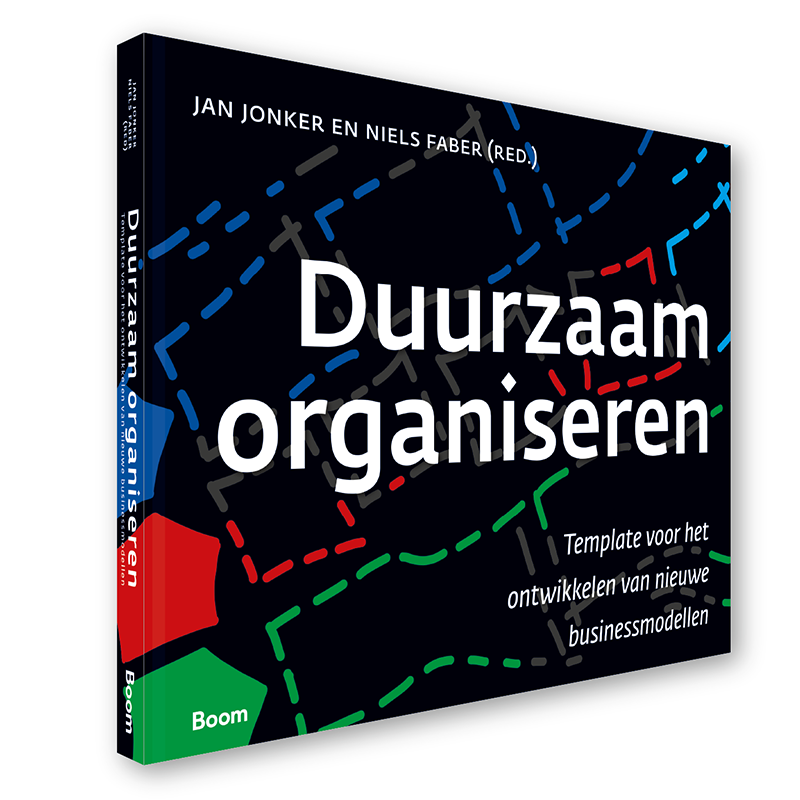 Boek Duurzaam organiseren Jan Jonker isbn 9789024429097 staand